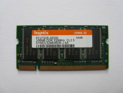 256MB DDR 333MHz