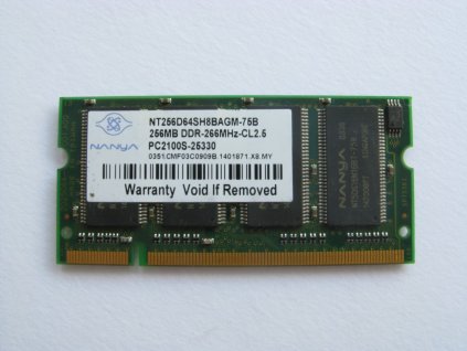 256MB DDR 266MHz