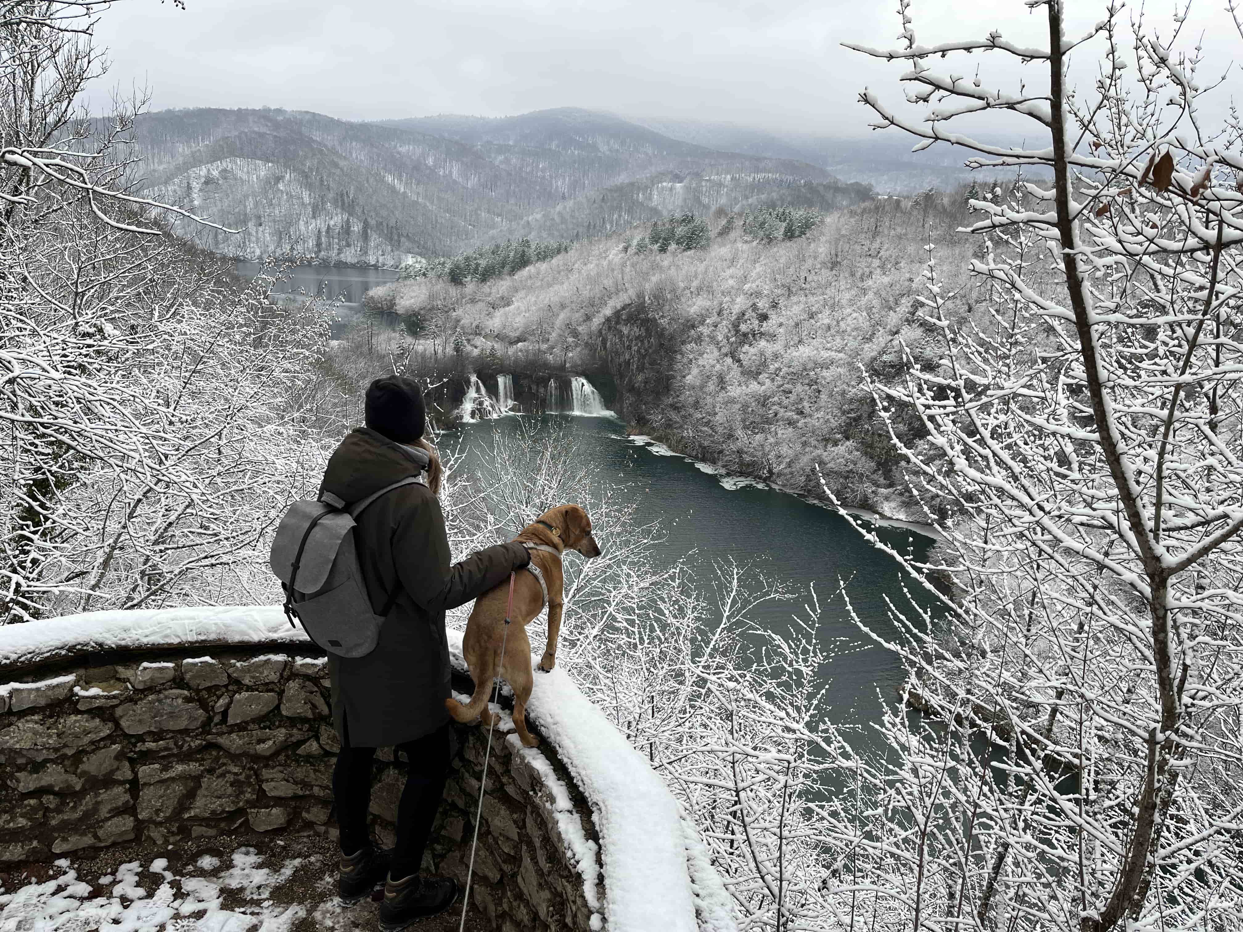 Plitvická jezera v ZIMĚ