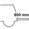 hloubka 800mm