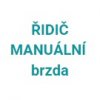 Řidič - manuální brzda