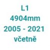 L1 4904mm, 2005 - 2021 (včetně)