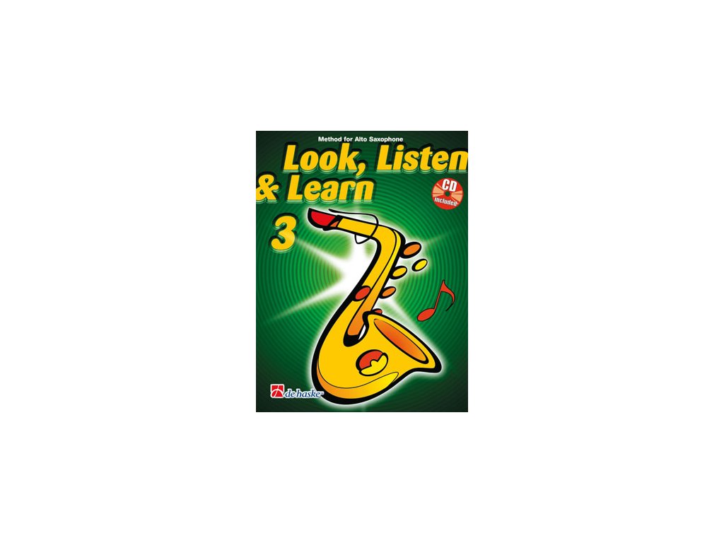 Look, Listen & Learn 3 - Method for Alt Saxophon + audio online