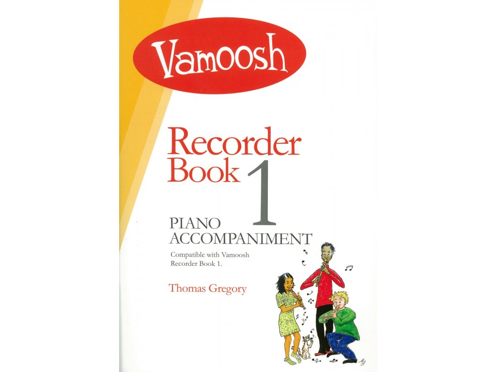 Vamoosh Recorder book 1 klavírní doprovody Notovna.cz