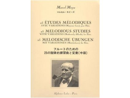 25 études mélodiques avec variations (moyenne force)