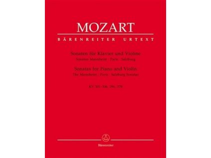 Sonáty pro klavír a housle KV 301-306, 296, 378 (Mannheim, Paříž