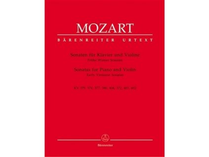 Sonáty pro klavír a housle KV 379, 376, 377, 270, 404, 372, 403,