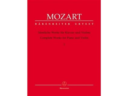 Kompletní dílo pro klavír a housle, díl I
