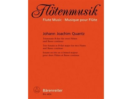 Trio Sonata pro dvě flétny a basso continuo v B-dur