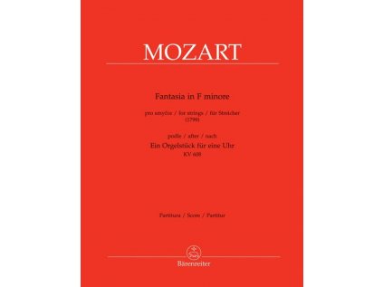 Fantasia in F minore pro smyčce podle Ein Orgelstück für eine Uhr