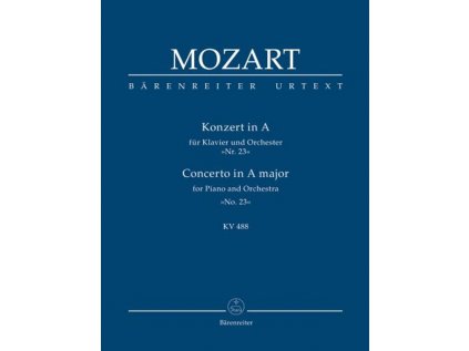 Koncert pro klavír a orchestr č. 23 A dur KV 488