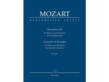 Koncert pro klavír a orchestr č. 26 D dur  Korunovační  KV 537