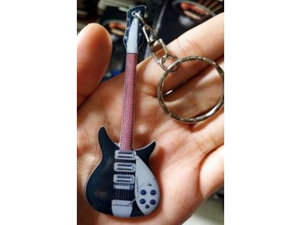 Přívěšek na klíče - John Lennon Rickenbacker Black