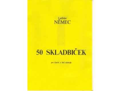 50 skladbiček pro klavír a bicí nástroje