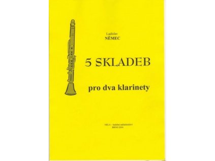 5 skladeb pro dva klarinety