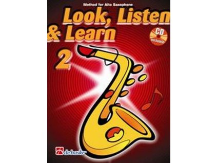 Look, Listen & Learn 2 - Method for Alt Saxophon + audio