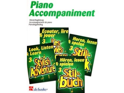 Look, Listen & Learn 3 - Stylish Adventure Piano Accompaniment for Trumpet