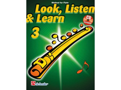 Look, Listen & Learn 3 - Method for Flute + CD