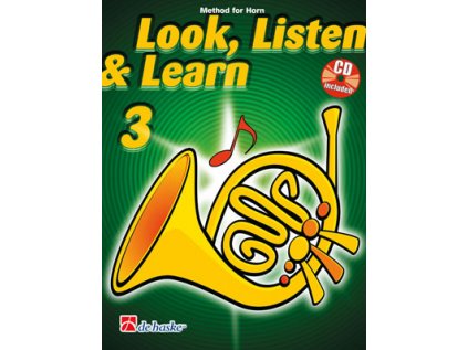 Look, Listen & Learn 3 - Method for Horn + CD