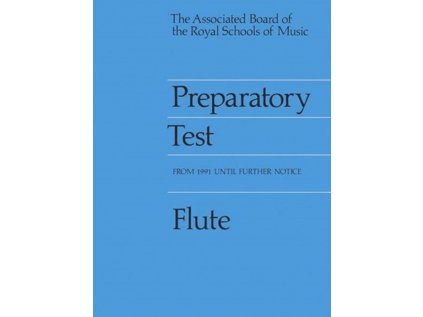 Preparatory Test for Flute
