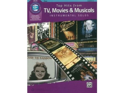 Top Hits From TV, Movies & Musicals - Flute + CD