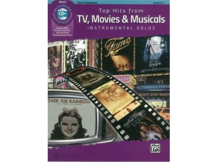 Top Hits From TV, Movies & Musicals - Tenor Saxophone + CD