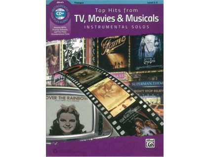 Top Hits From TV, Movies & Musicals - Trumpet + CD