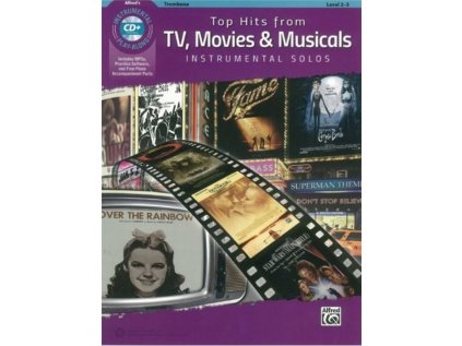 Top Hits From TV, Movies & Musicals - Trombone + CD