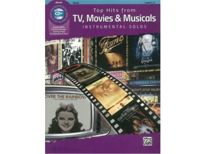 Top Hits From TV, Movies & Musicals - Violin + CD