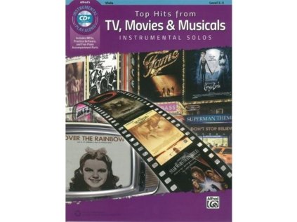 Top Hits From TV, Movies & Musicals - Viola + CD