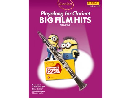 Guest Spot: Big Film Hits Playalong For Clarinet + Audio Online
