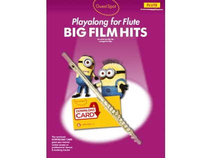 Guest Spot: Big Film Hits Playalong For Flute + Audio Online