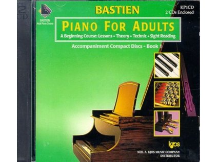 Bastien Piano For Adults - Accompaniment 2CDs for Book 1