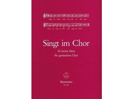 Singt im Chor (Zpívá ve sboru)