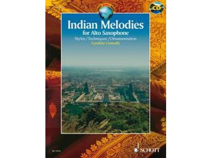 Indian Melodies for Alto Saxophone + CD