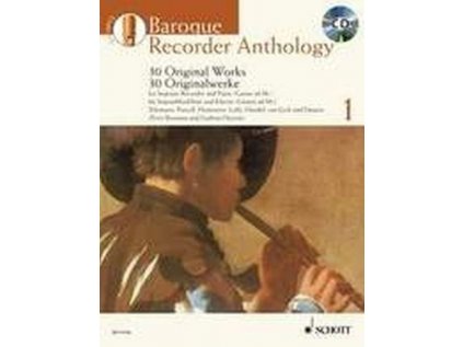 Baroque Recorder Anthology 1 + audio online