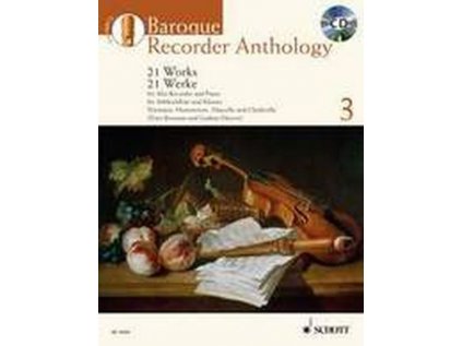 Baroque Recorder Anthology 3 + audio (treble)