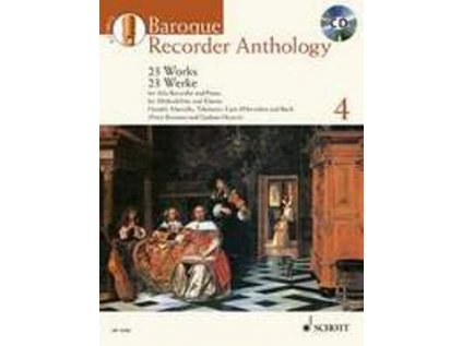 Baroque Recorder Anthology 4 + audio (treble)