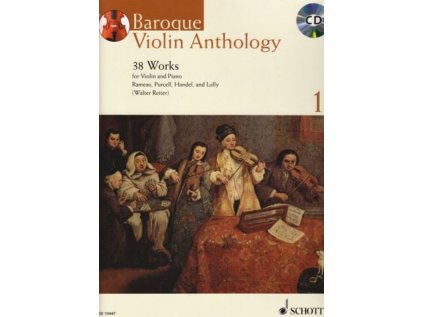 Baroque Violin Anthology 1 + CD