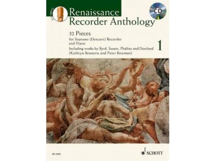 Renaissance Recorder Anthology 1 + CD