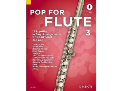 Pop For Flute 3 + audio online