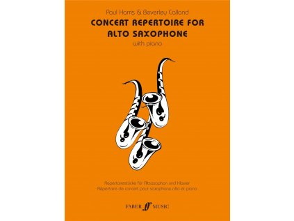Concert repertoire for alto saxophone