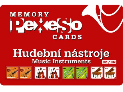 Pexeso - Music instruments AJ + ČJ
