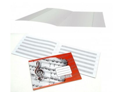 Obal na notový sešit A5