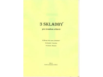 3 skladby pro trombon a klavír