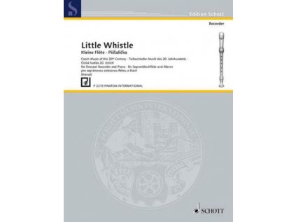 Píšťalička. Album skladeb pro zobcovou flétnu a klavír