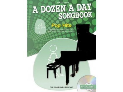 A Dozen A Day Songbook: Pop Hits - Book 2 + CD