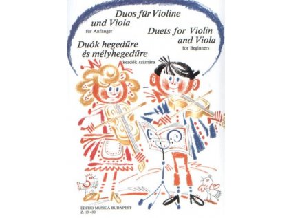 Duets for Violin and Viola for Beginners 1