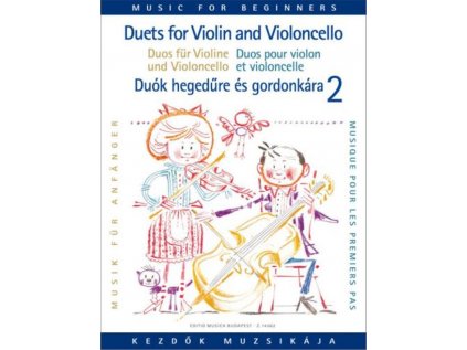 Duets for Violin and Violoncello for Beginners 2