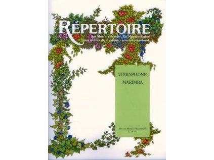 Répertoire for Music Schools - Vibraphone, Marimba